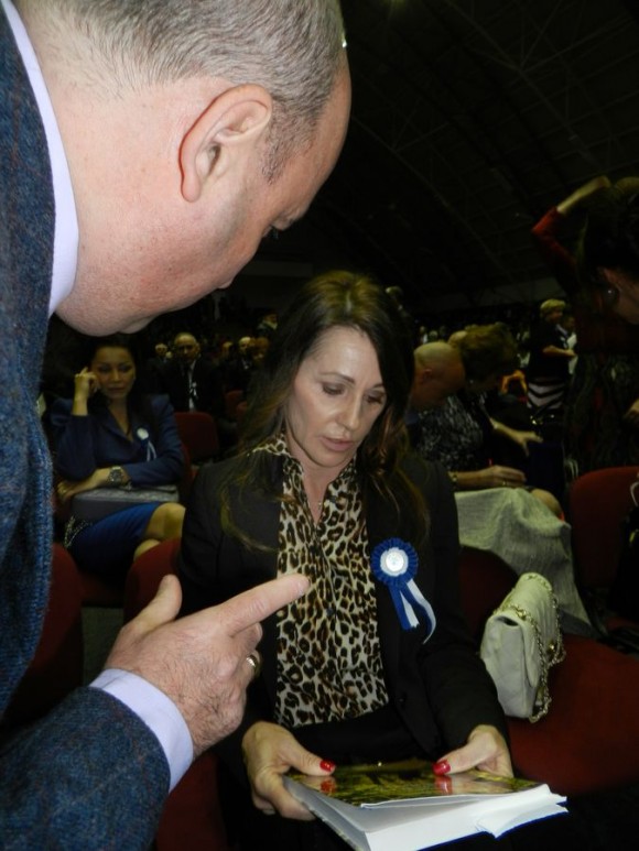 Autograf pentru Nadia