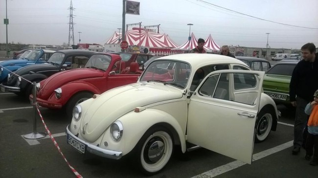 Gama „broscutelor” Volkswagen (foto: Petru Done)