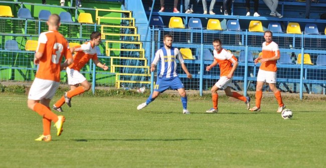 Foto: Tismanaru a fost catalizatorul Aerostarului la partida cu Radautiul. Foto: Razban Bibire