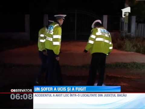 VIDEO: Accident mortal la Zapodia. Soferul a fugit de la fata locului