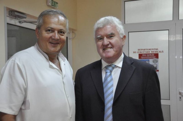 dr Cotirlet alaturi de dr Nicolae Suciu