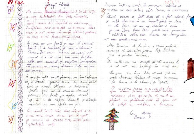 Podu Turcului - Casa lui Andrei 1 Scrisoare