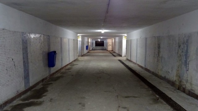 Gara Bacau - pasajul  refacut de CFR