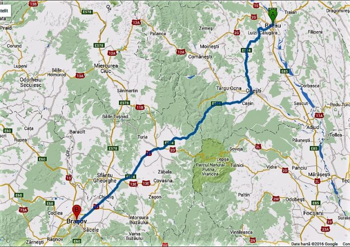 Autostrada Bacău - Brașov