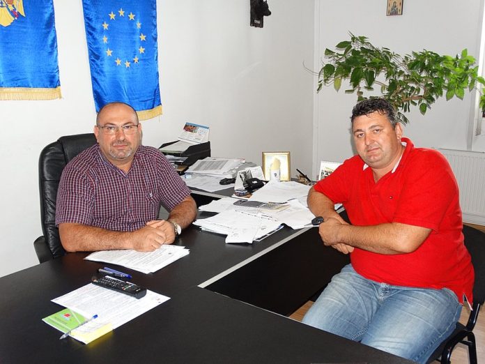 primar Sorin Ichim si consilier Gioni Craciun