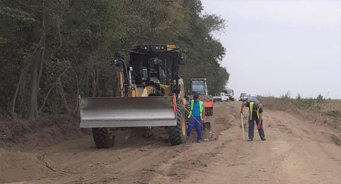 se lucreaza la drumul intrejudetean2