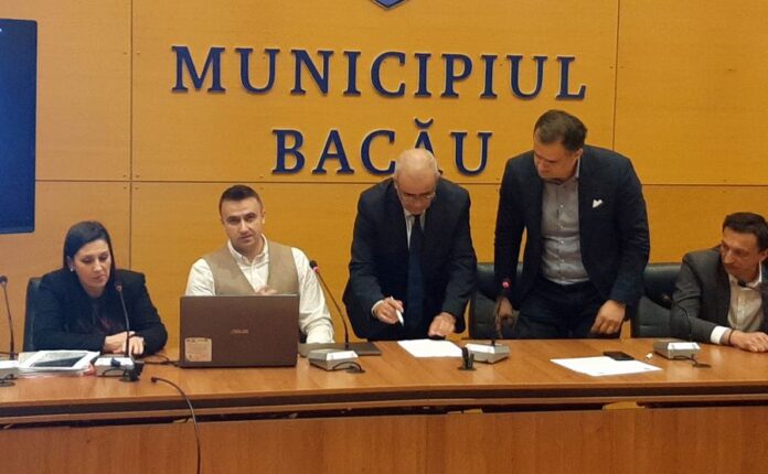 ordin de incepere a lucarilor de modernizare iluminat Bacau (8)