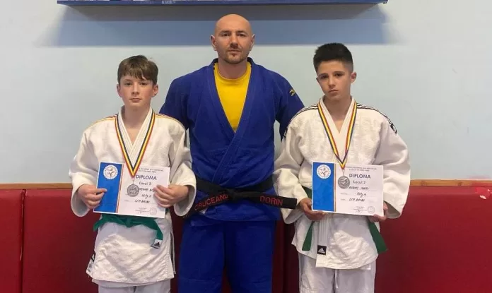 judo cruceanu dublu argint