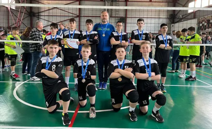 Fond mini volei css bacau vice-campioana romaniei