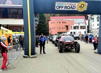 Inspectoratul de Jandarmi Județean „Ștefan cel Mare” Bacău, alături de participanții la Campionatul Național de OFF Road 2025 din Slănic Moldova
