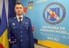 Adjunctul comandantului Grupării de Jandarmi Mobile Bacău, recompensat cu Distincția de serviciu „Îndeplinirea în condiții deosebite a misiunilor încredințate”