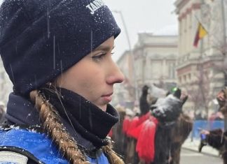 Asigurarea măsurilor de ordine publică la „Alaiul Datinilor și Obiceiurilor de Iarnă” din municipiul Bacău