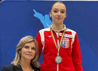 Gimnastică: Băcăuanca Alexia Blănaru, a doua cea mai bună gimnastă a României în 2025!