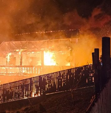 Incendiu la o locuință din Gura Văii – fără victime