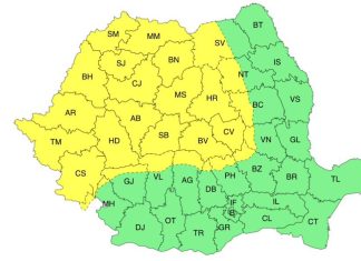 Vreme extrem de rece în toată țara: ger, ninsori, polei și vânt puternic. Mai multe coduri galbene emise de meteorologi
