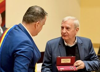 Grigore Filip a fost desemnat Cetățean de Onoare al municipiului Bacău