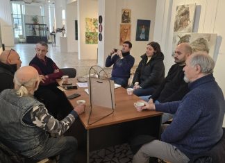 Moment aniversar dedicat pictorului Constantin Hreamătă, la Galeriile „Alfa”