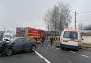 Accident rutier în localitatea Bogdan Vodă: cinci persoane rănite după ce o ambulanță a fost lovită