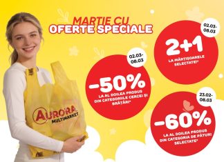 Primăvara începe cu surprize la Aurora Multimarket