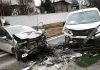 Accident la Mărgineni. O persoană a fost dusă la spital
