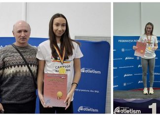 Atletism/ CN Indoor U18: Băcăuanii Amelia Negulescu, Alessia Burcă și David Sârbu, titluri naționale