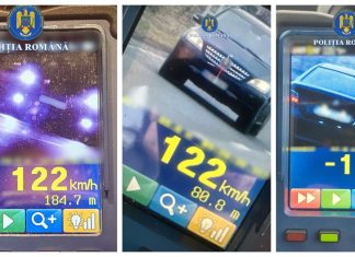 Bacău: Peste 550 de sancțiuni pentru viteză, aplicate în cadrul acțiunii ROADPOL – Speed