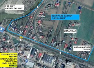 Primăria Onești: CFR nu a avizat trecerea la nivel cu calea ferată din zona „Lanul Gării”