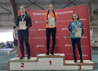 Alexandra Ioana Bontaș (CSȘ Bacău), campioană a României la triplusalt, colega sa de club, Sophia Maria Falcă, vice-campioană națională la aceeași probă