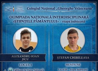 Premiu I și calificare la etapa națională pentru un elev al Colegiului „Gheorghe Vrănceanu”
