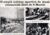 Martie 1973: când sportul de masă devenea spectacol civic