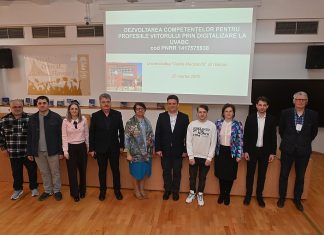 Universitatea „Vasile Alecsandri” din Bacău a finalizat proiectul PNRR „Dezvoltarea competențelor pentru profesiile viitorului prin digitalizare la UVABc”