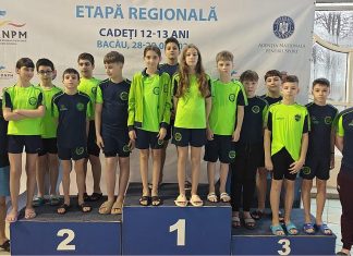 Natație: Nouă cadeți ai CS NAUTICA Bacău s-au calificat la Campionatul Național după etapa regională disputată în Bacău
