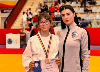 Judo/ CN Under 14 și Under 16: Băcăuanca Denisa Oncioiu, bronz național U14