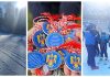 Jandarmii montani aduc primăvara pe Pârtia Nemira: mărțișoare speciale pentru turiști la Slănic Moldova