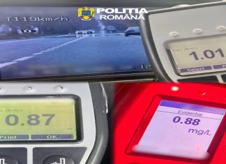 Bacău: Mai mulți șoferi prinși băuți la volan, scoși din trafic de polițiști. Cinci persoane reținute