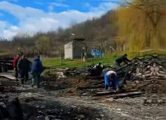Apel la solidaritate după ce o familie din Mărgineni a rămas fără locuință în urma unui incendiu