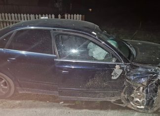 Tânăr reținut după ce a condus băut și a lovit un autoturism parcat, la Slănic Moldova