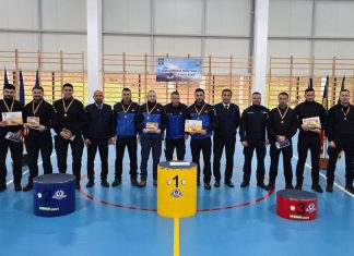 Jandarmii băcăuani, pe podium la concursul național de jandarmerie montană de la Sinaia