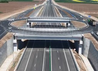 A7 Focșani – Bacău: Lucrările pe lotul Adjud – Răcăciuni sunt aproape gata. Peste 750 de muncitori mobilizați pe tronsonul spre Bacău
