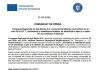 Comunicat de presă
