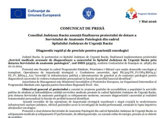 Comunicat de presă