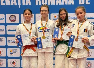 Băcăuanca Nicole Marie Popescu- campioană a României U13, Maia Desilva- bronz național U15