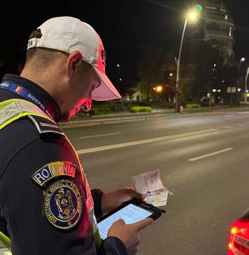 Razie rutieră de noapte în județul Bacău: 17 amenzi, permise reținute și șofer prins cu 107 km/h în localitate