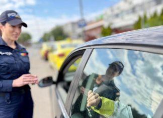 Acțiune preventivă a polițiștilor băcăuani pentru siguranța rutieră