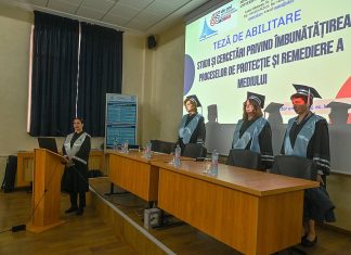 O nouă teză de abilitare în domeniul Ingineria Mediului susținută la Universitatea „Vasile Alecsandri” din Bacău