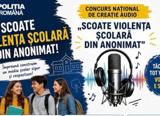 Concursul național „Scoate violența școlară din anonimat” a fost lansat în județul Bacău