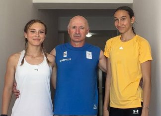 Băcăuanii David Sârbu, Amelia Negulescu și Ioana Burcă, la Balcaniada U18 de la Novo Mesto