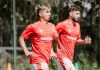 Oneșteanul Luca Fudulache, cu Dinamo București în cantonamentul din Polonia