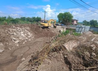 Intervenție a Apelor Române pe pârâul Găureana, după inundațiile care au afectat DN11A și mai multe gospodării