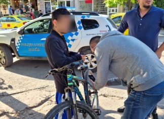 Bicicletă furată, recuperată de polițiștii locali și restituită proprietarului în aceeași zi